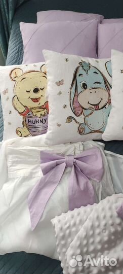 Комплект бортиков в кроватку