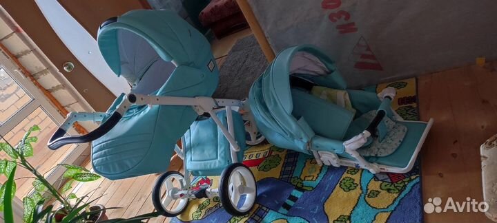 Коляска Adamex luciano deluxe 3 в 1