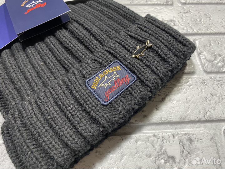 Люкс шапка Paul & Shark новинка 2023