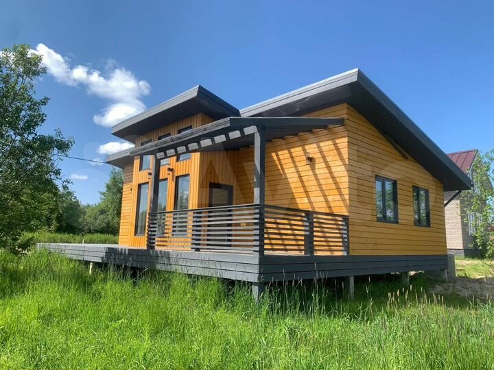 Коттедж 123 м² на участке 6,7 сот.