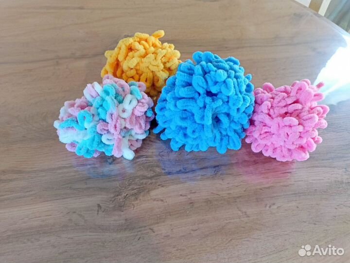 Пряжа Alize Puffy остатки