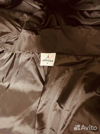 Пуховик supreme x jordan