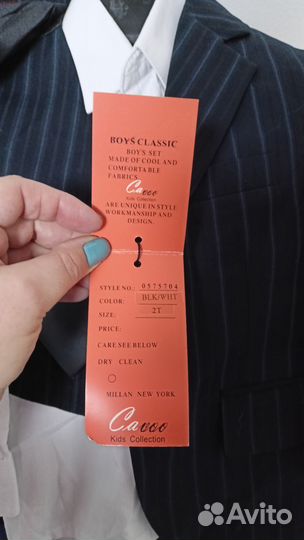 Костюм тройка+рубашка на 2 годика