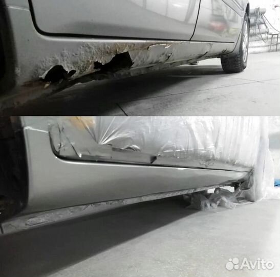 Ремонтные пороги Chery Tiggo T11 Чери Тиго