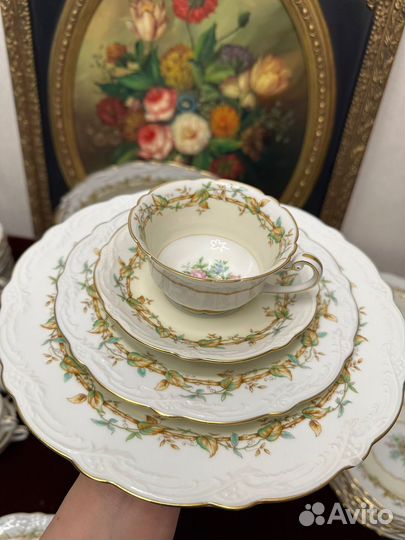Антикварный сервиз Noritake