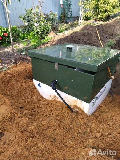 Септик «Топас С4». Монтаж с доставкой под ключ