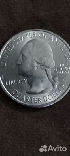 25 центов США Парки