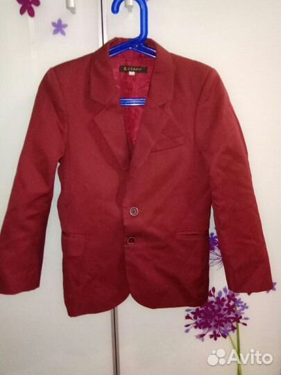 Пиджак и жилетка для школьников