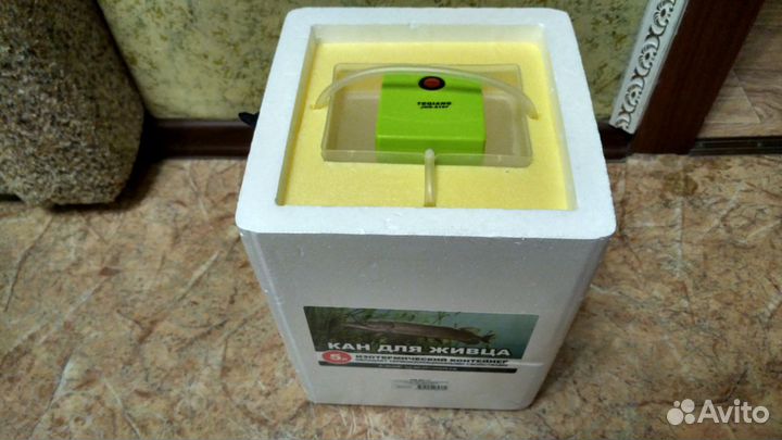 Термоконтейнер для аквариумных рыбок