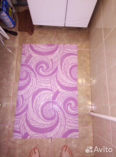 Коврик для туалета и ванной