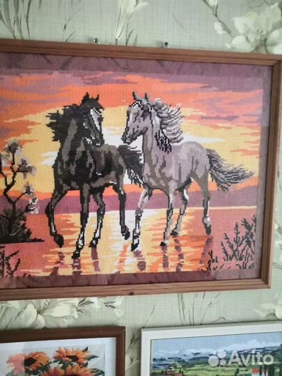 Вышитые картины