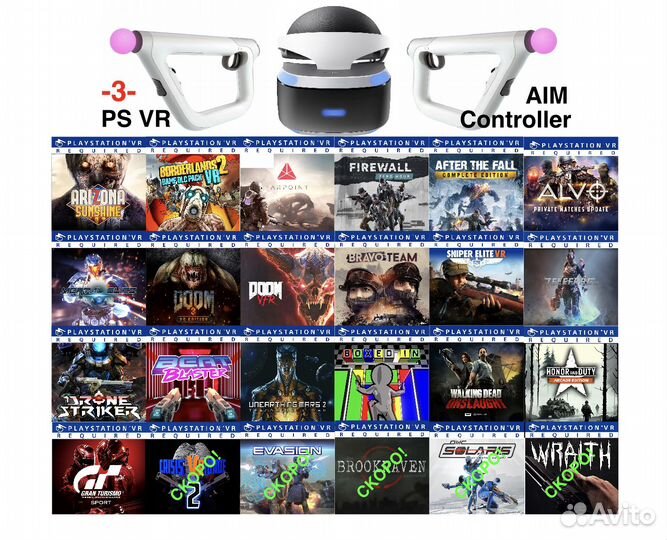 Игры PS VR VR2 Aim