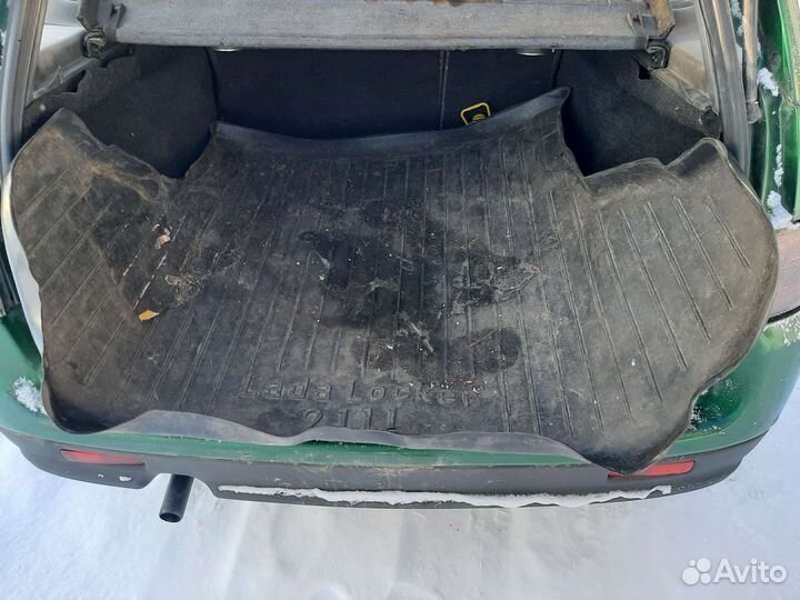 Бампер задний ваз 2111