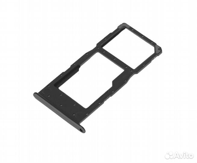Держатель сим для Huawei P Smart (черный)