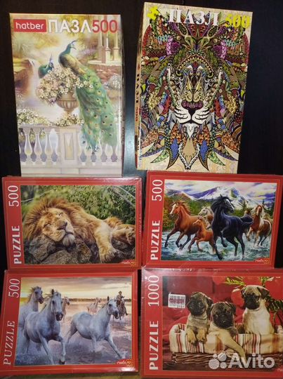 Цена за всеПазлы 54,120,160,250,500,560,1000д