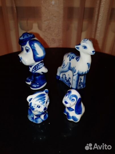 Фигурки Гжель