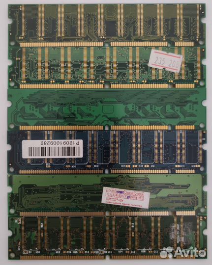 Dimm sdram PC133 256mb для пк