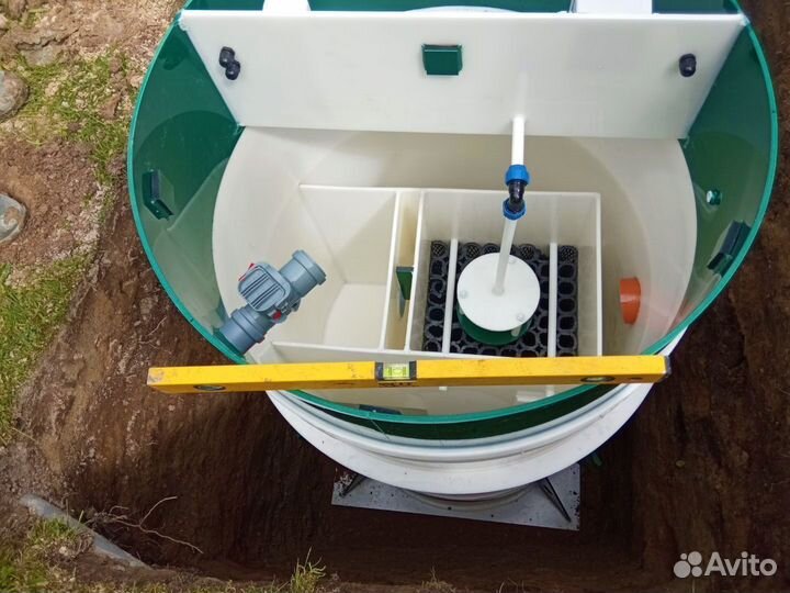 Септики в СПБ. Монтаж под ключ