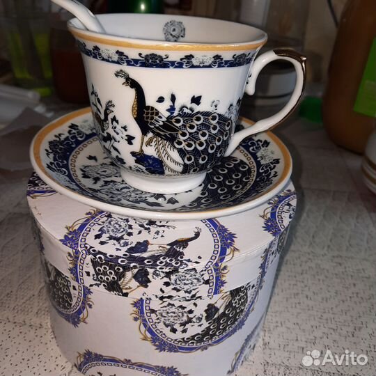 Чашка с блюдцем