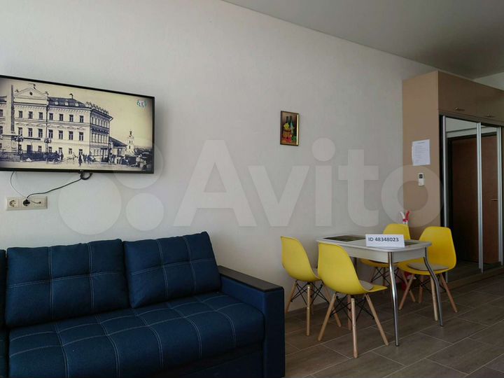 Квартира-студия, 30 м², 3/4 эт.