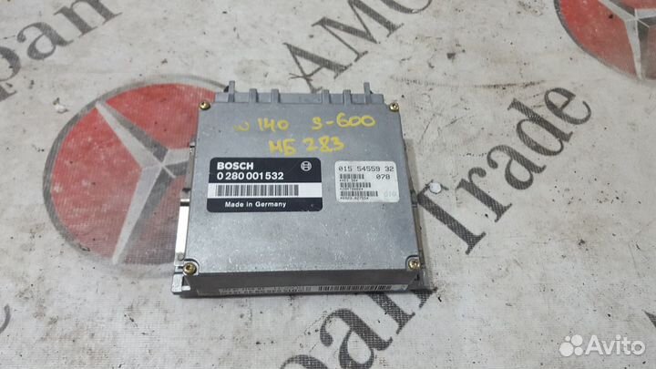 Блок управление двигателем на Mercedes W140 R129