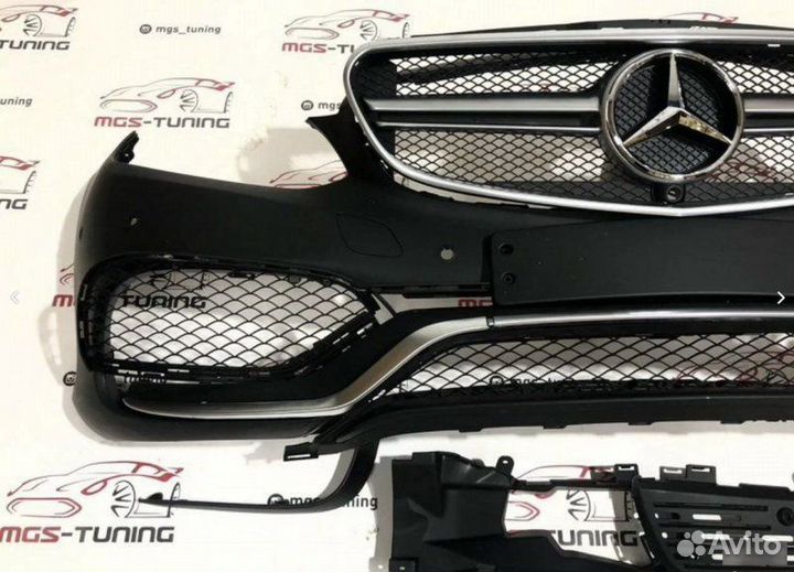 Бампер для оригинала E63 AMG Mercedes W212 рест