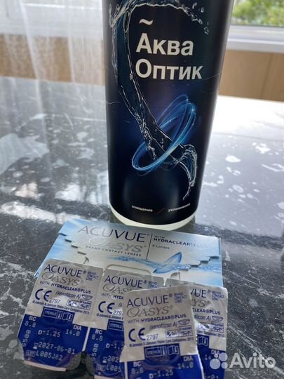 Линзы acuvue oasys