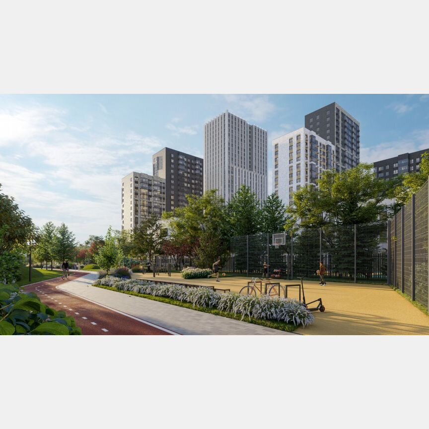 1-к. квартира, 36,1 м², 2/25 эт.