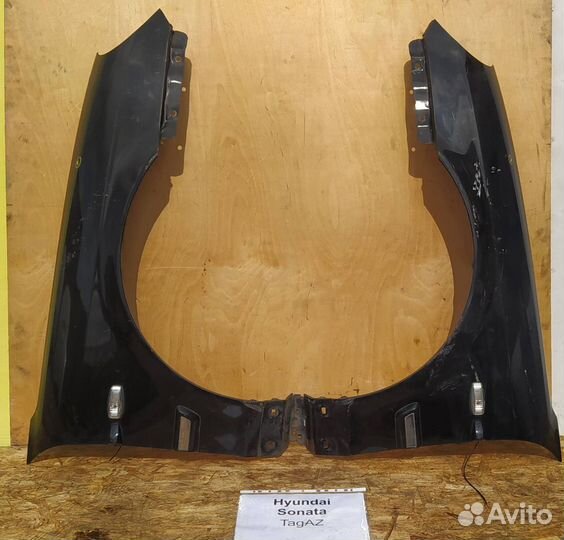 Крыло переднее Hyundai Sonata 5, 2002г