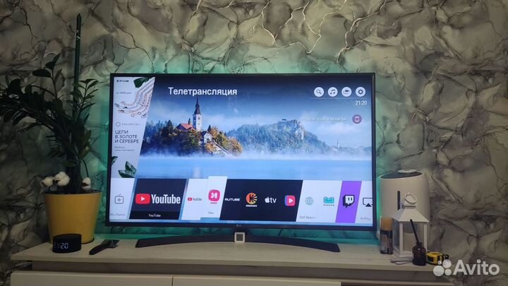 Телевизор SMART LG tv50UK6750PLD