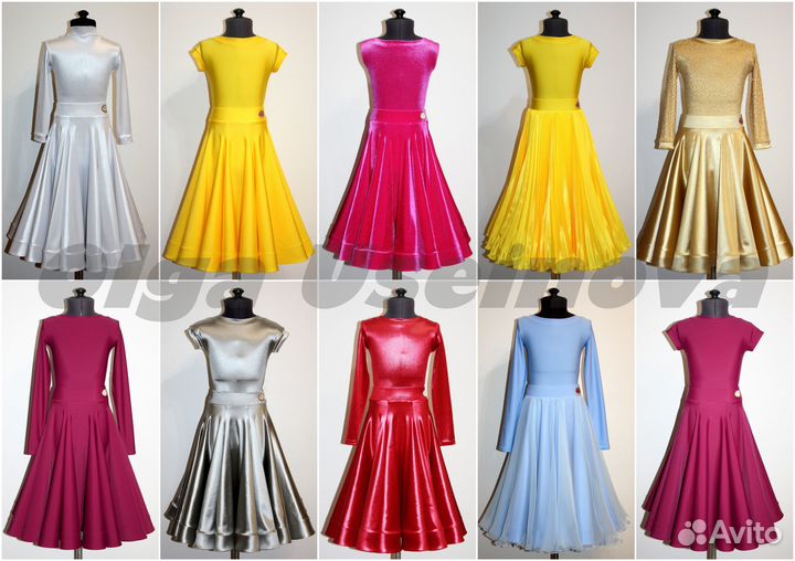 Пошив платьев для бальных танцев