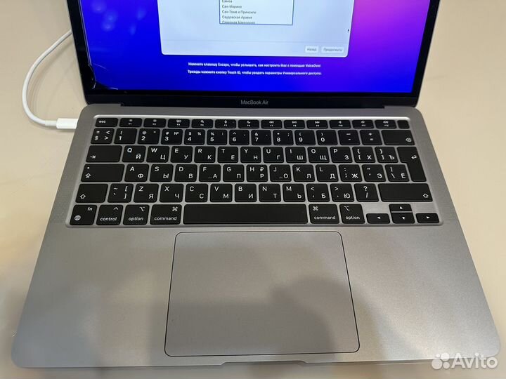 Apple macbook air 13 2020 m1 8gb 256