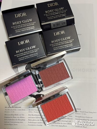 Dior Backstage румяна Rosy Glow новинка 2023