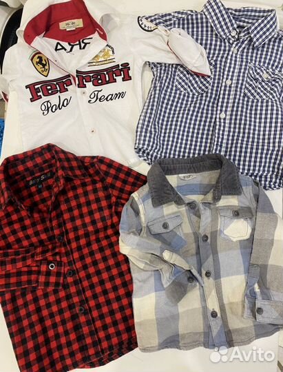 Рубашки на малыша