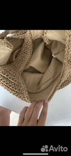 Сумка женская плетеная