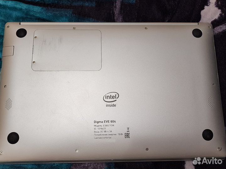 Ноутбук Digma EVE 604
