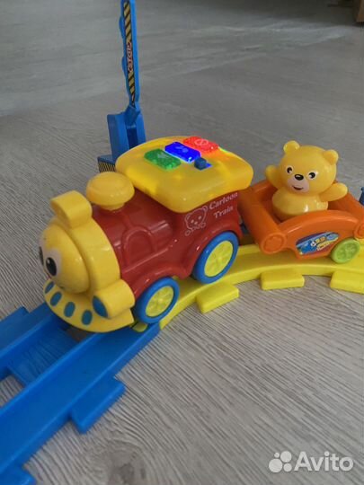 Паровозик светящийся с дорогой