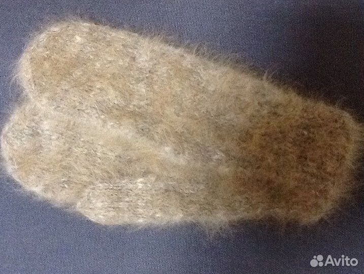 Варежки из собачьей шерсти