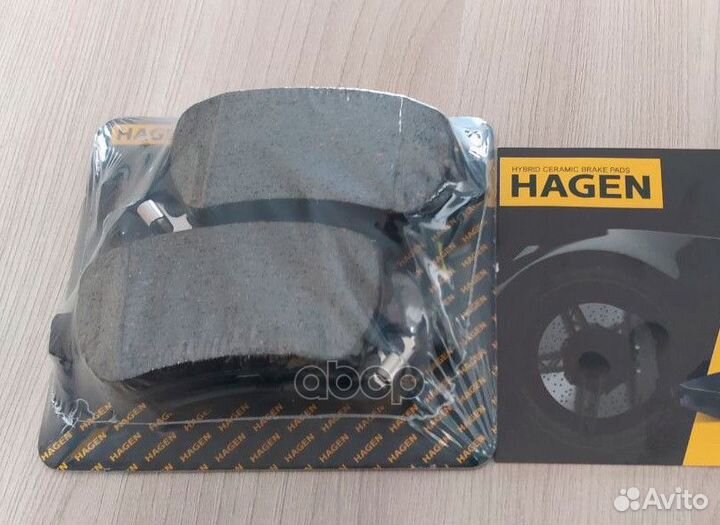 Колодки торм.зад. Premium brake pads hagen GP15