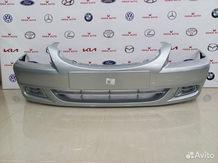Бампер Hyundai Accent цвет Серебристый