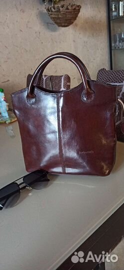Сумка натуральная кожа новая италия