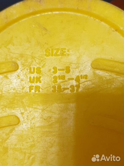 Ласты размер 35-37 Intex