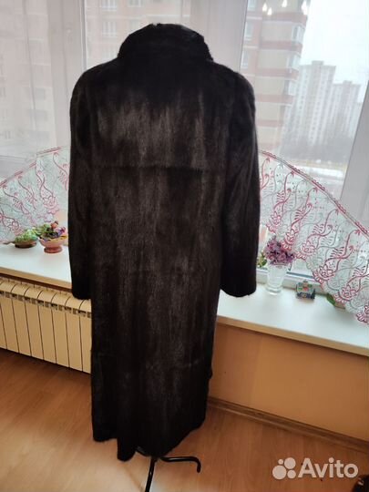 Шуба норковая 50 52 длинная