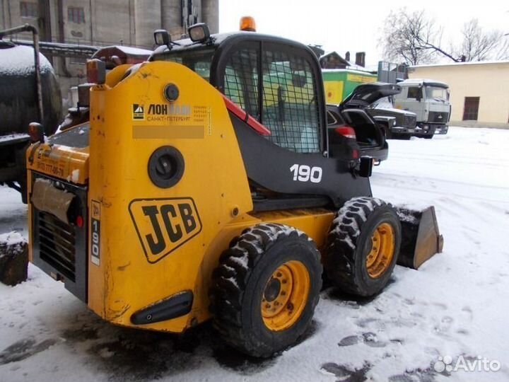 Стекло кузовное правое Мини-погрузчик JCB Robot190