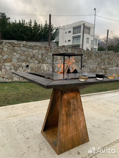 Гриль барбекю угольный