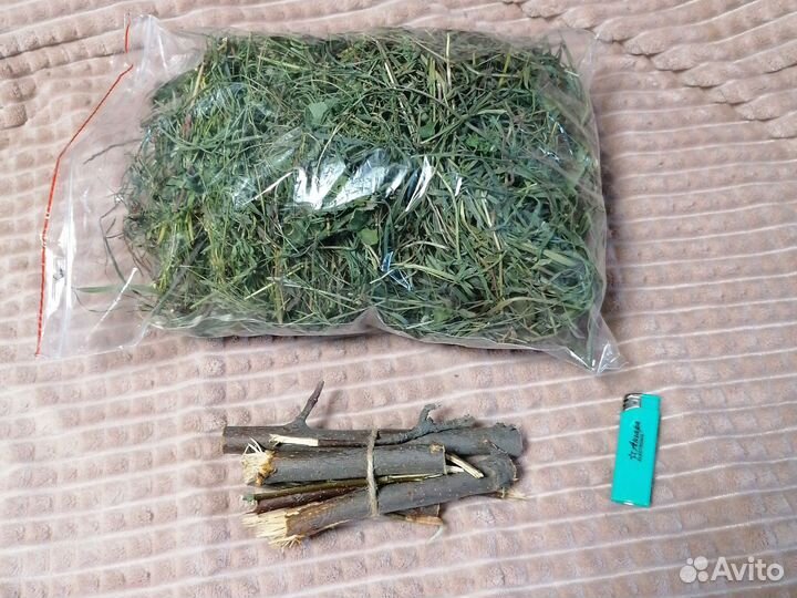 Сено разнотравье для грызунов