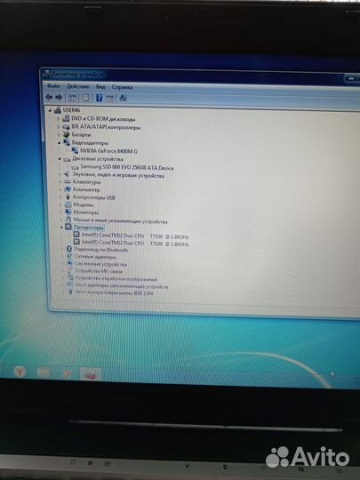 Ноутбук asus рабочий