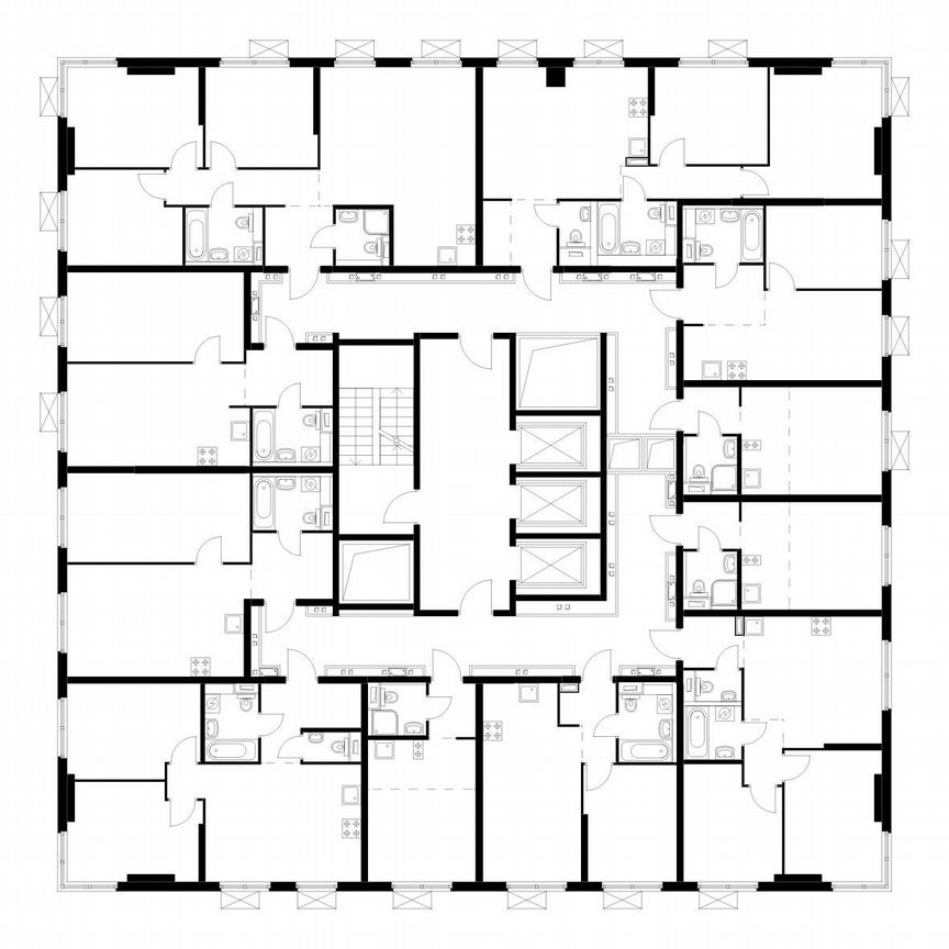 3-к. квартира, 74,9 м², 2/23 эт.