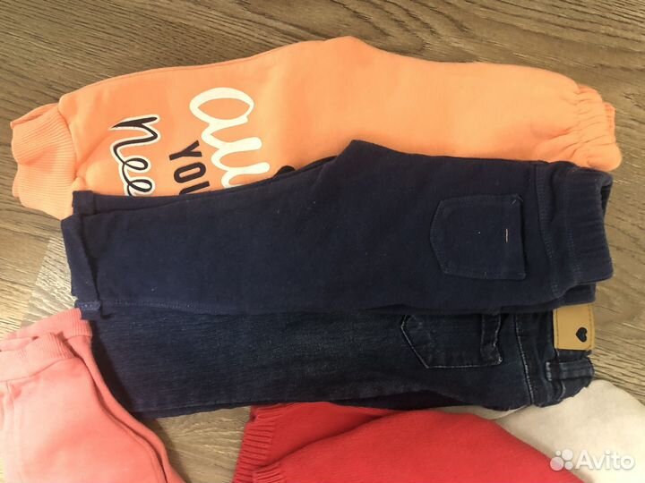 Вещи пакетом на девочку р.74