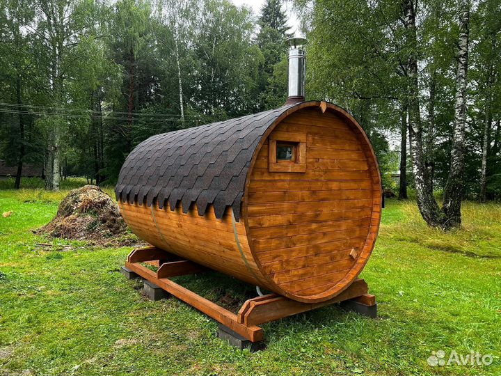 Бани бочки 3,5 метра Бокситогорск